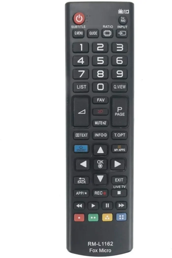 LG TV remote codes