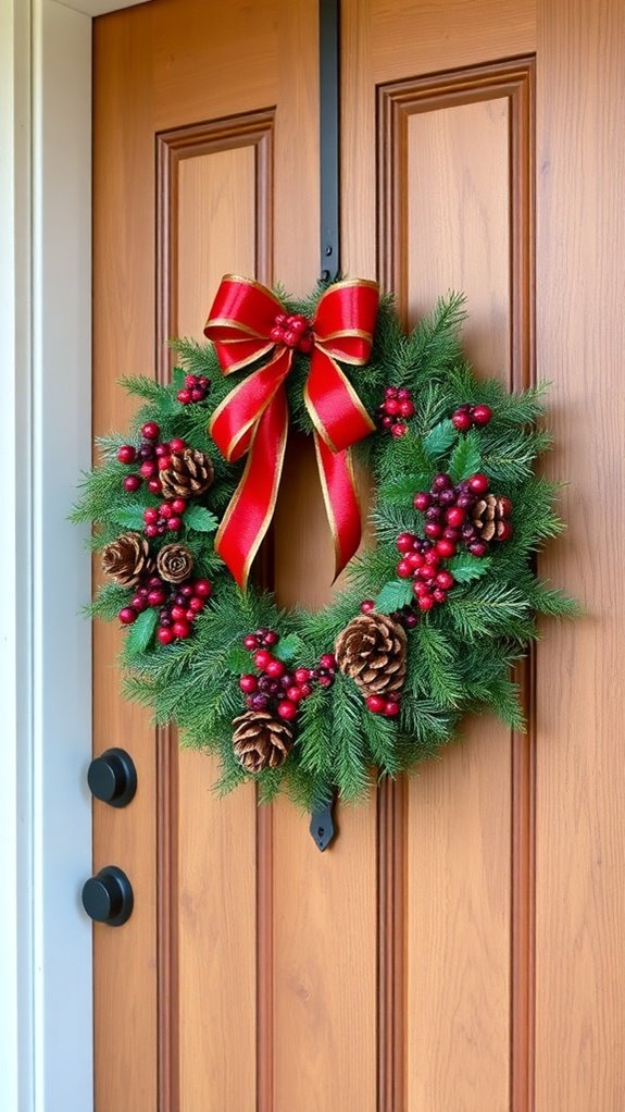 classic christmas wreath creation