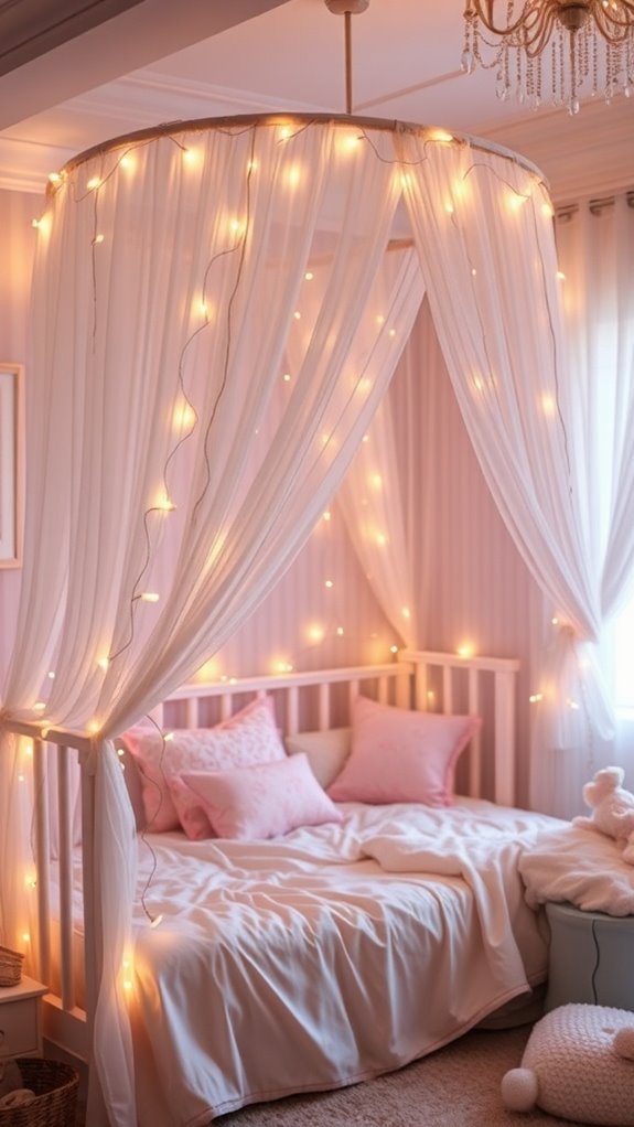 colorful fairy light decorations