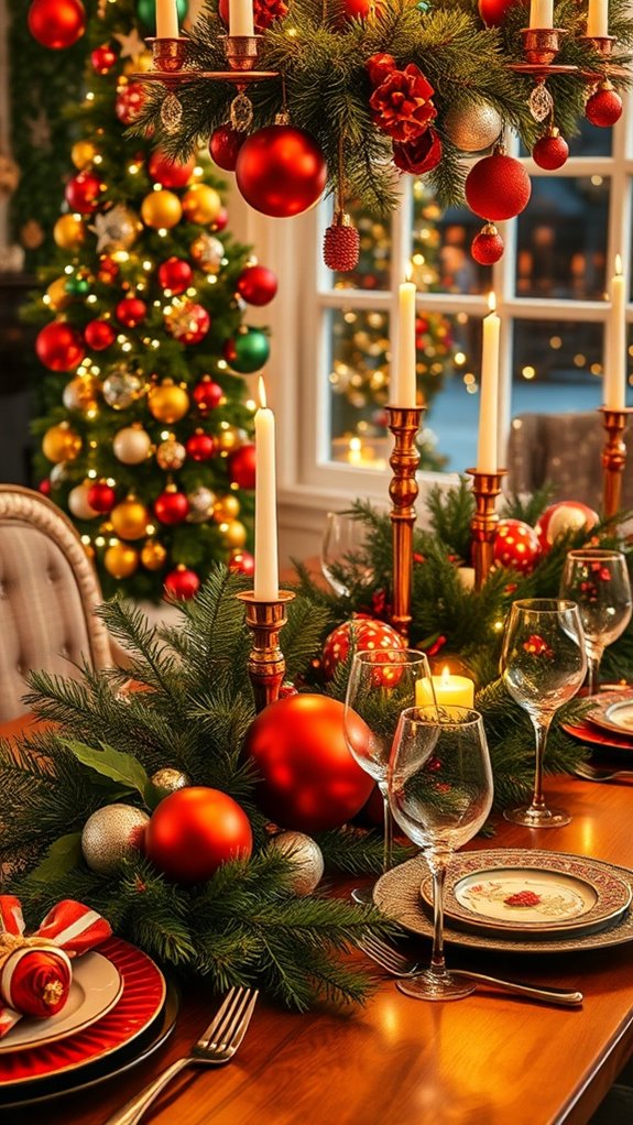 colorful table settings ideas