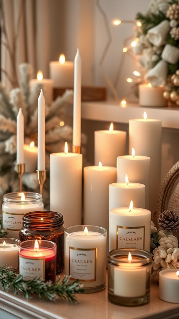 cozy home with scents