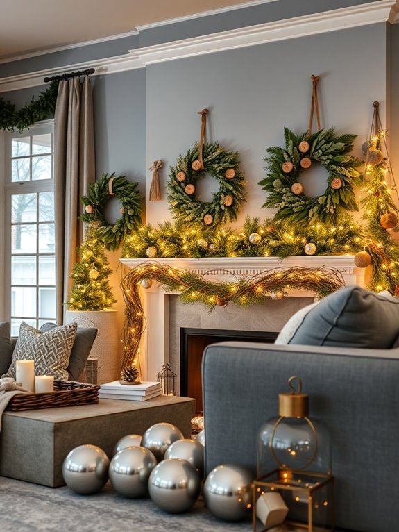 cozy rustic holiday decor