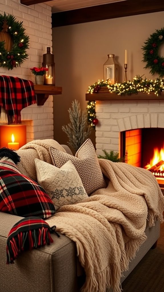 cozy winter textile transformations