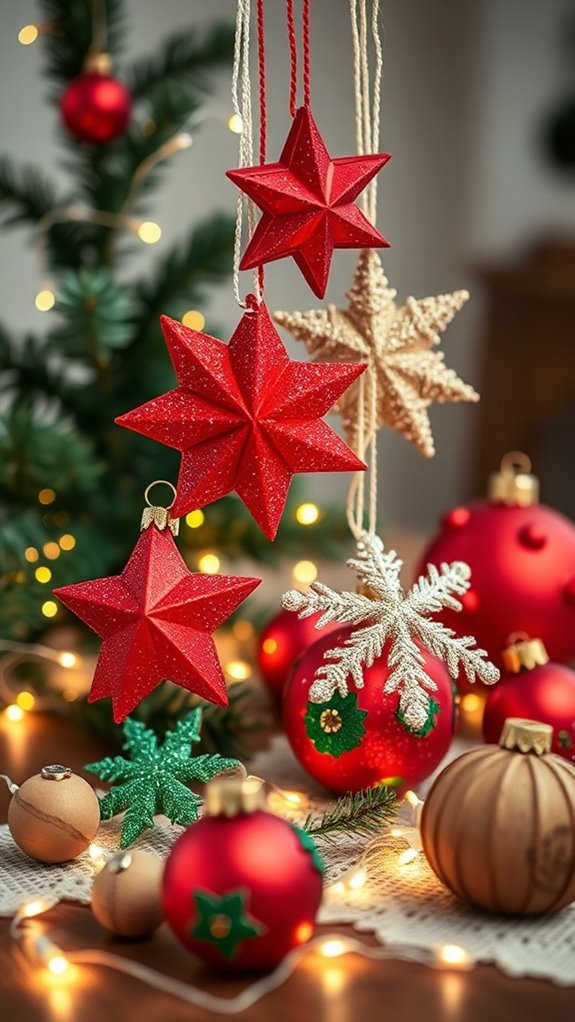 craft unique holiday ornaments