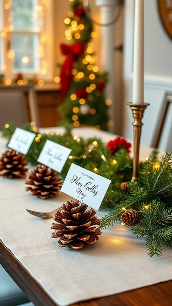 creative holiday table decor