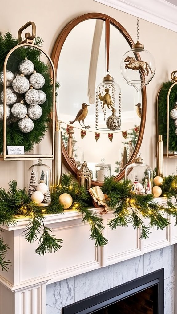 creative ornament display ideas