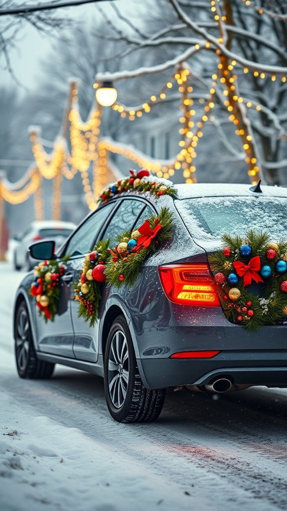 festive car decoration ideas