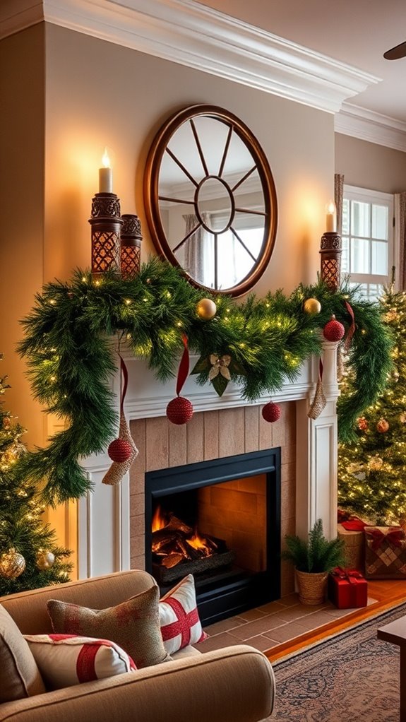 festive garland decoration ideas