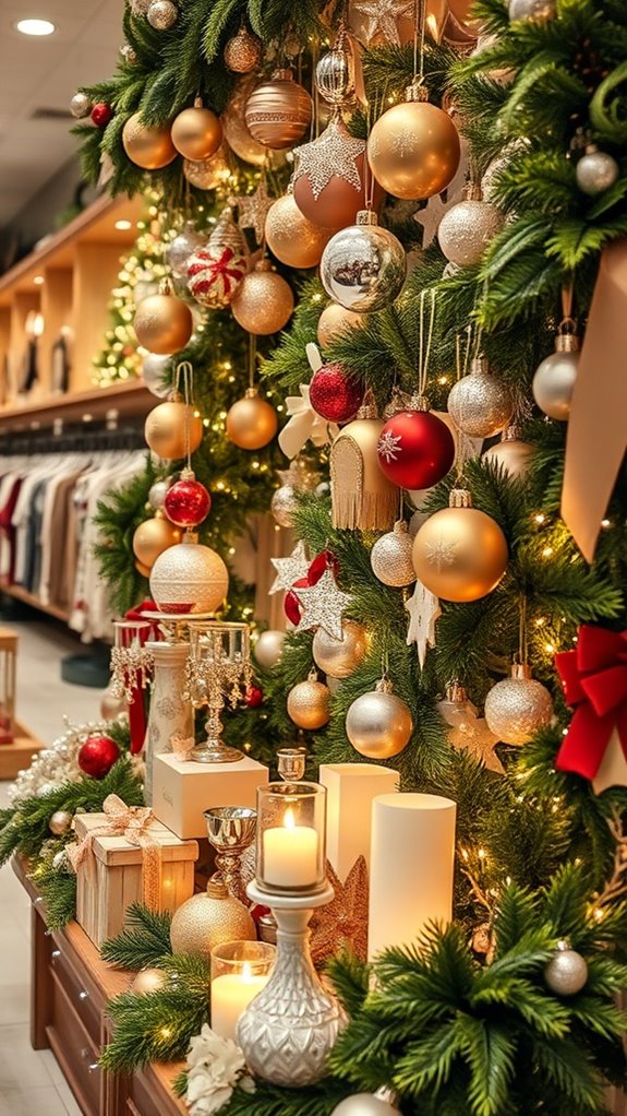 festive merchandise display ideas