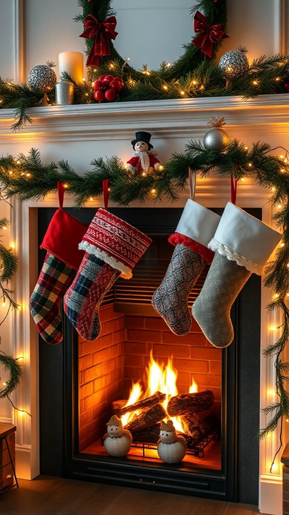 festive stocking hanging tips
