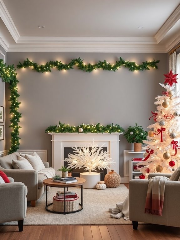 gray living room decor