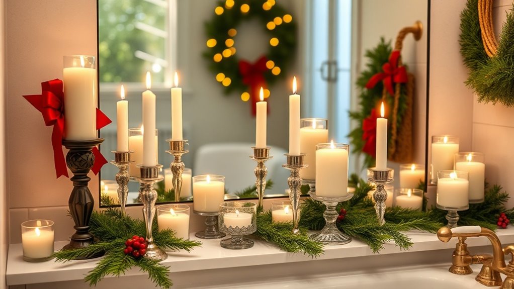 holiday scented candle vibes