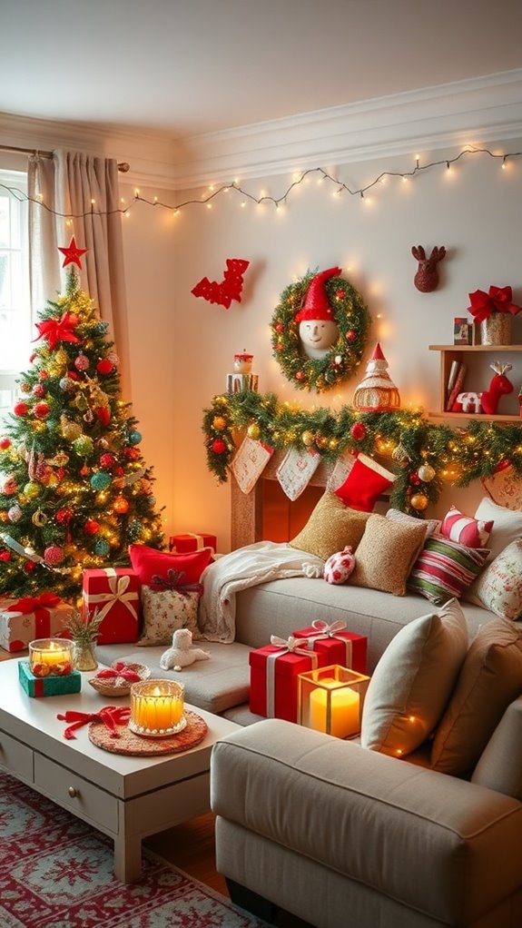 joyful christmas decorations for kids