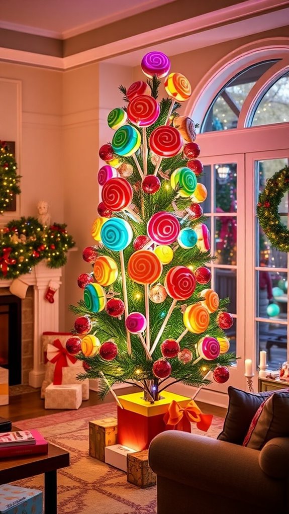 lollipop tree decoration tutorial
