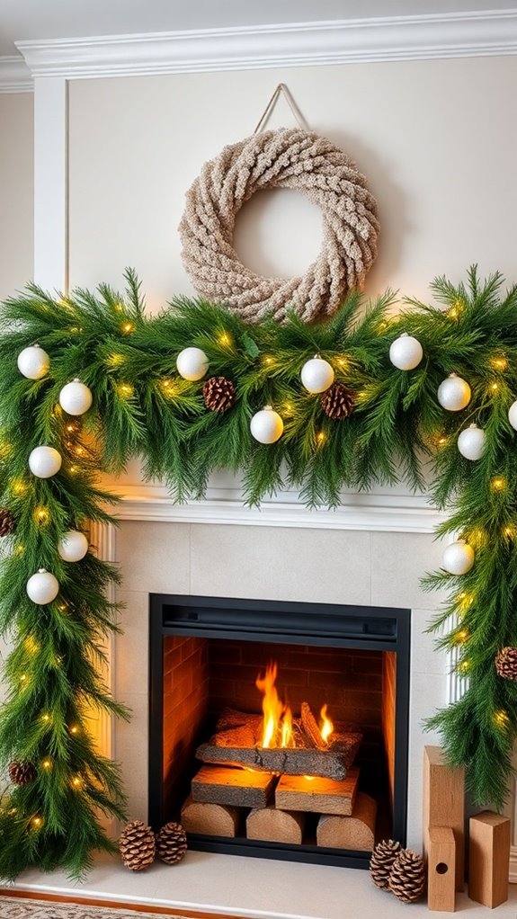 lush green garland embellishments