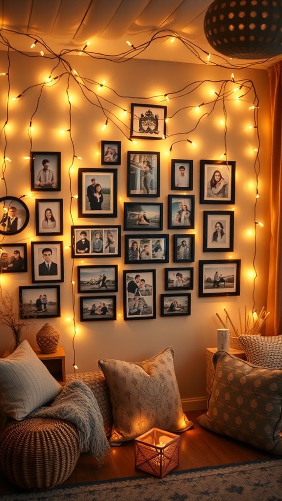 magical photo wall creation