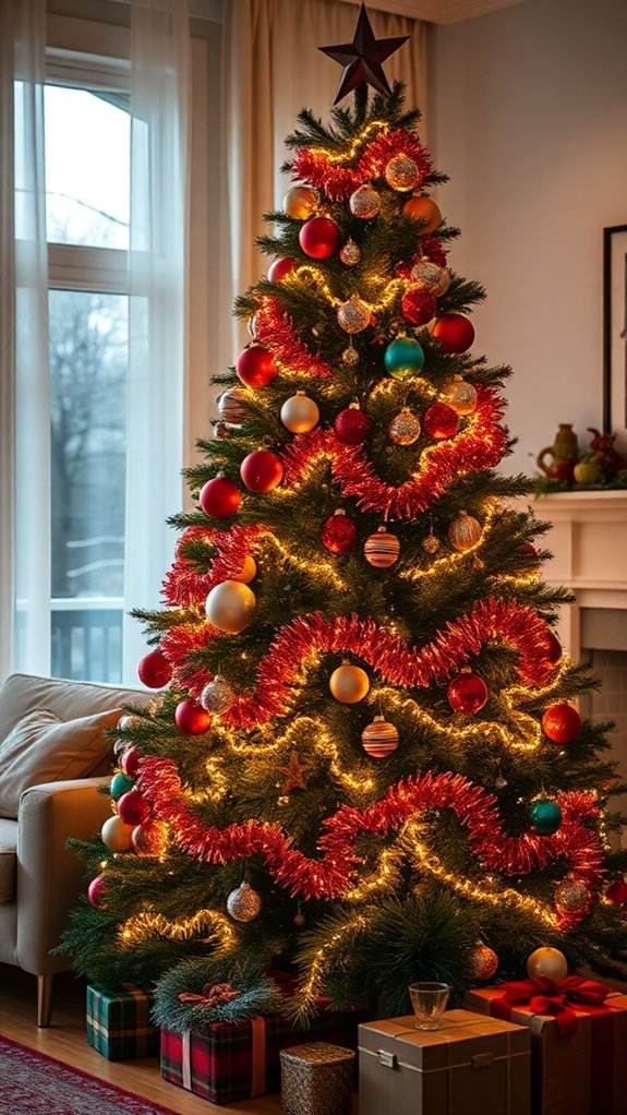 mid century modern christmas ornaments