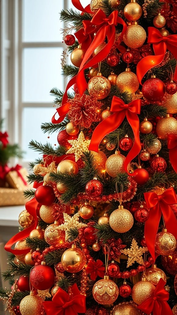 mix sizes cluster ornaments