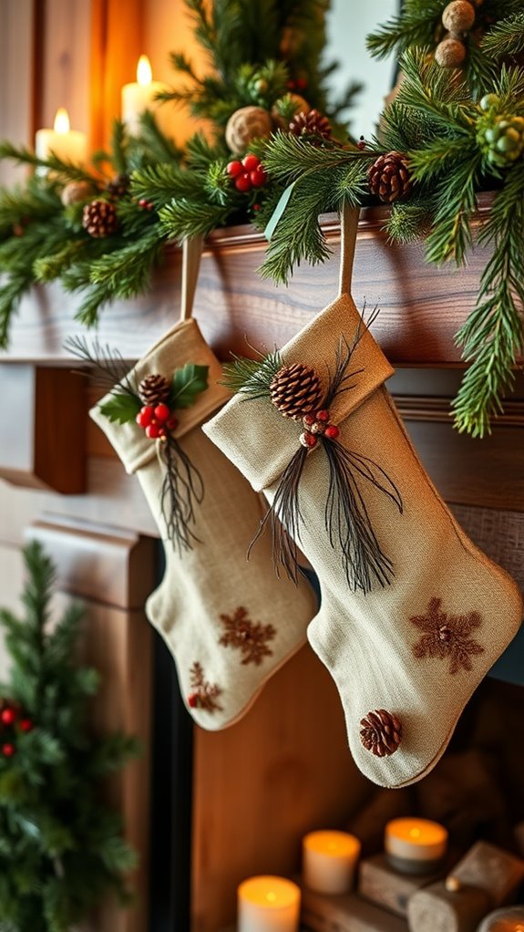 nature inspired holiday decorations