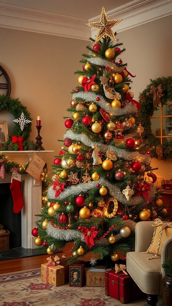 nostalgic vintage holiday decorations