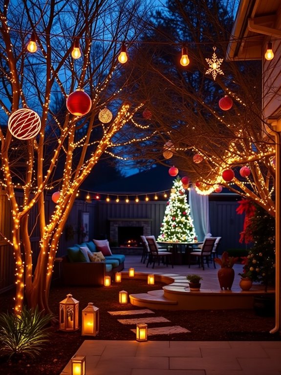 outdoor christmas lights inspiration