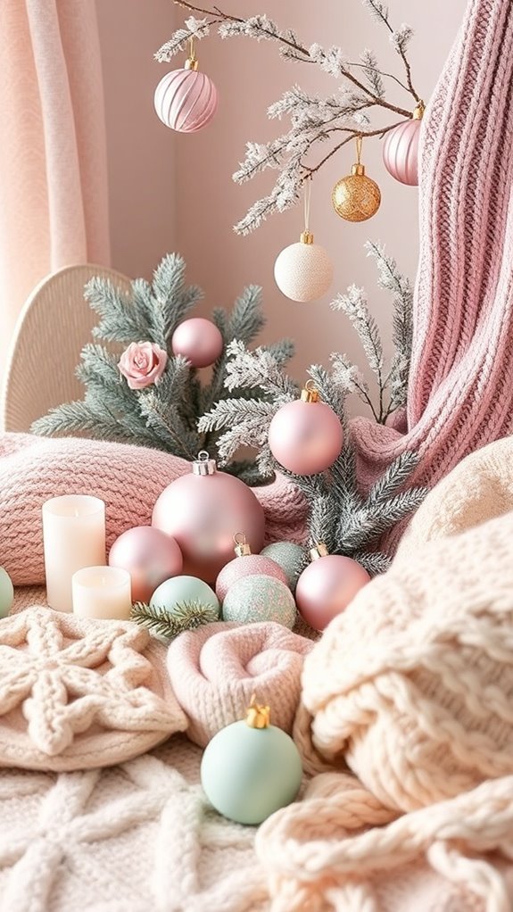 pastel color palette selection