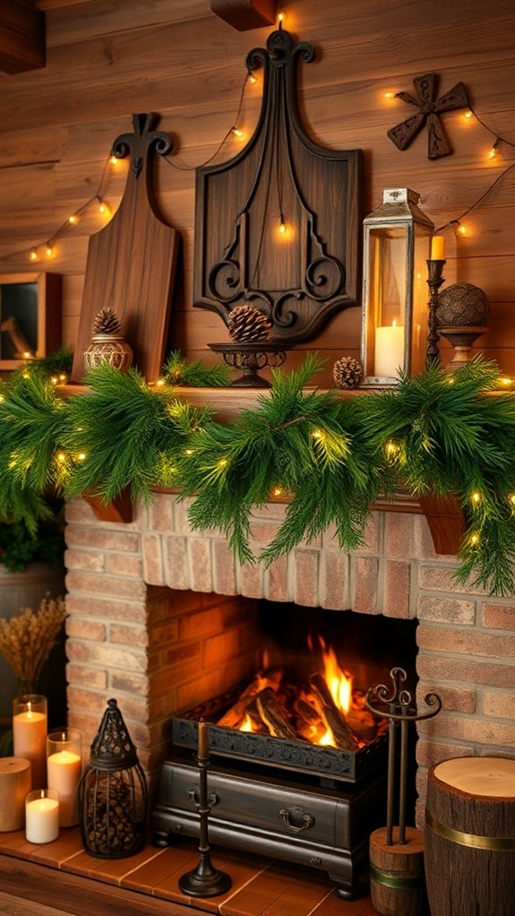 rustic farmhouse holiday decor