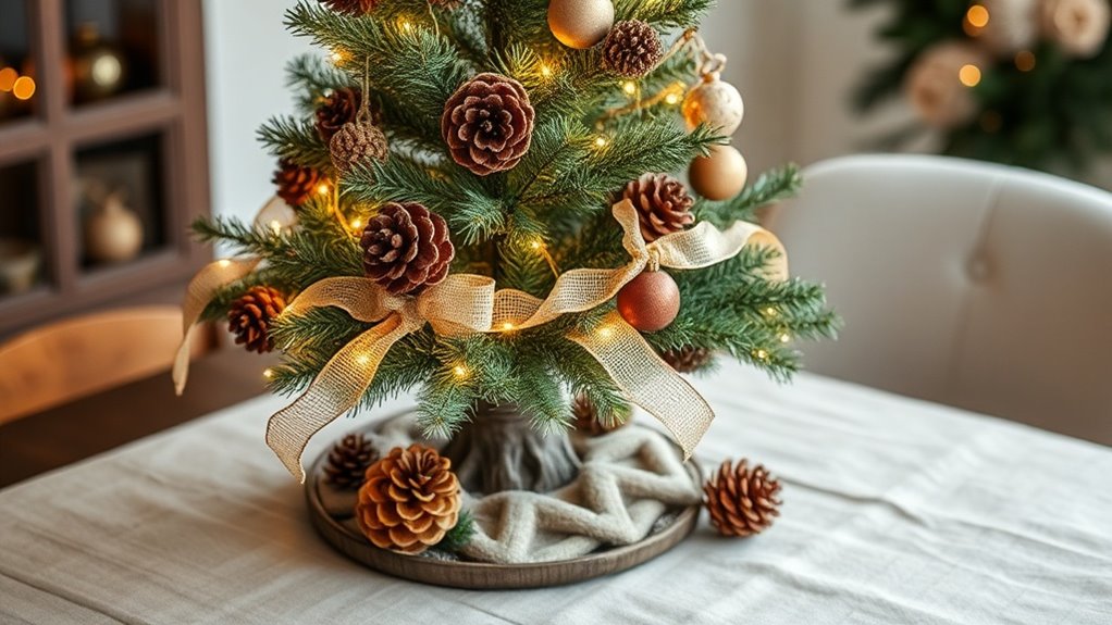 rustic woodland christmas decor