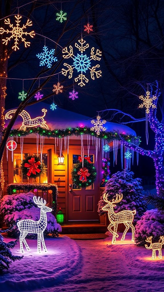 themed christmas light installations