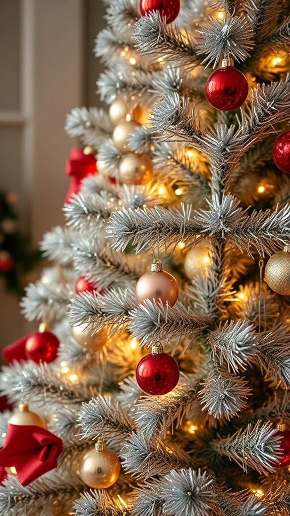 tinsel transforms christmas tree