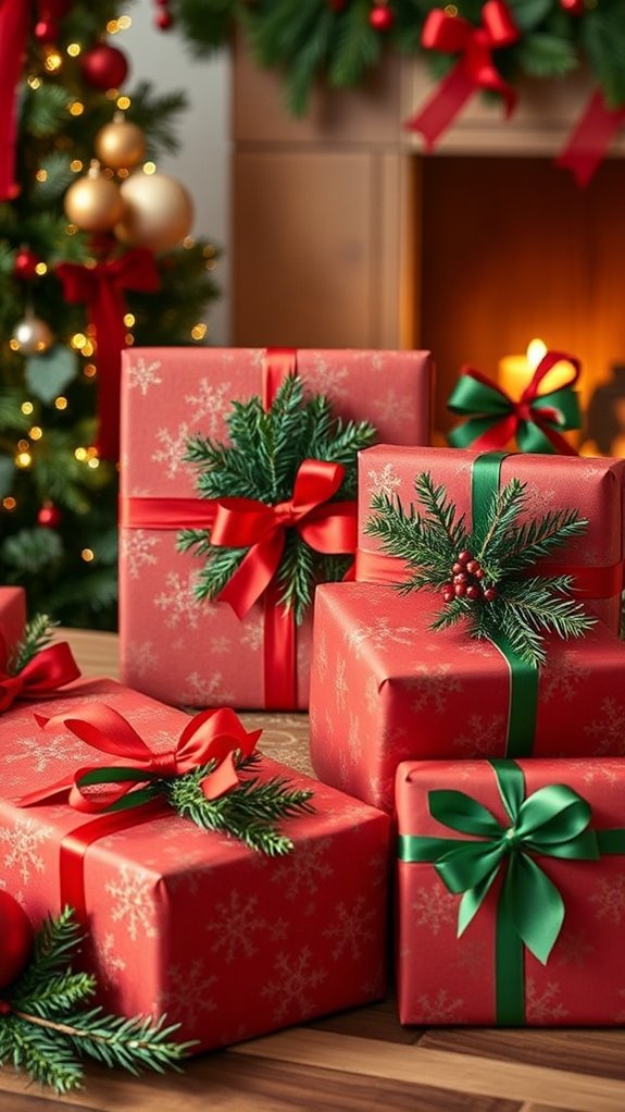 vibrant gift wrapping techniques