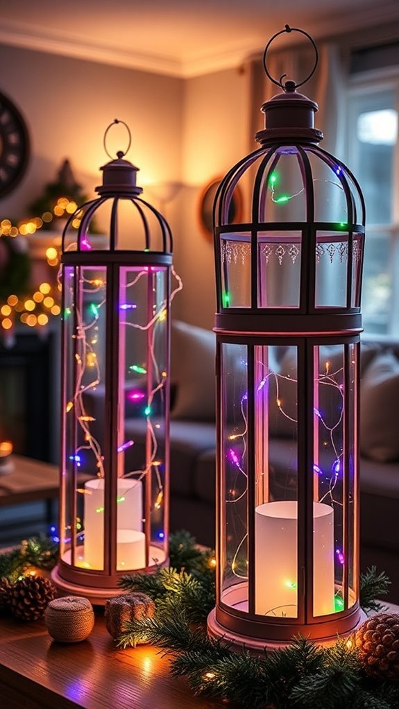 whimsical fairy light decor