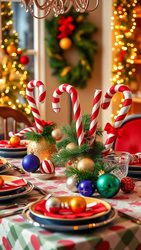 whimsical festive table settings