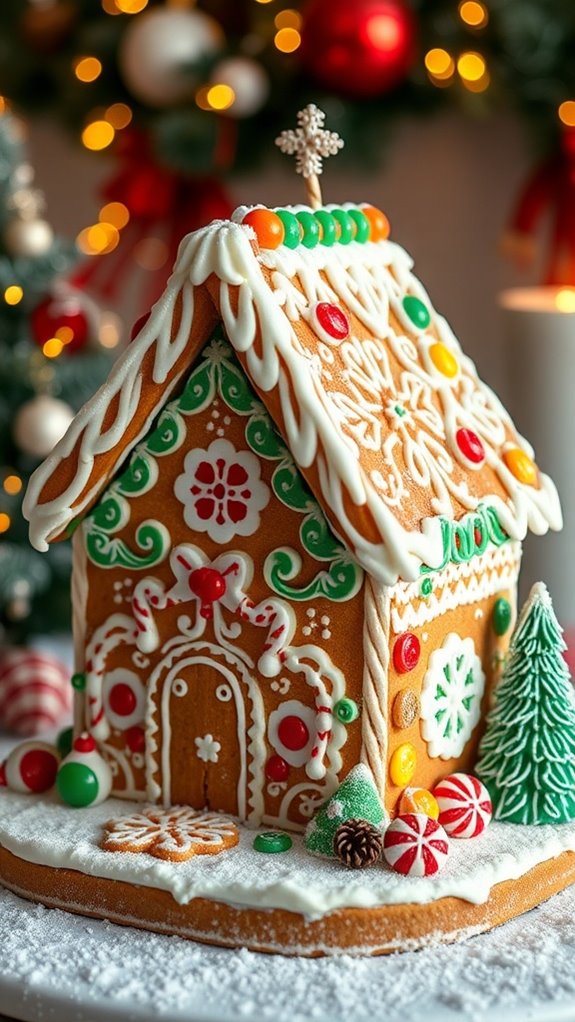 whimsical gingerbread icing designs