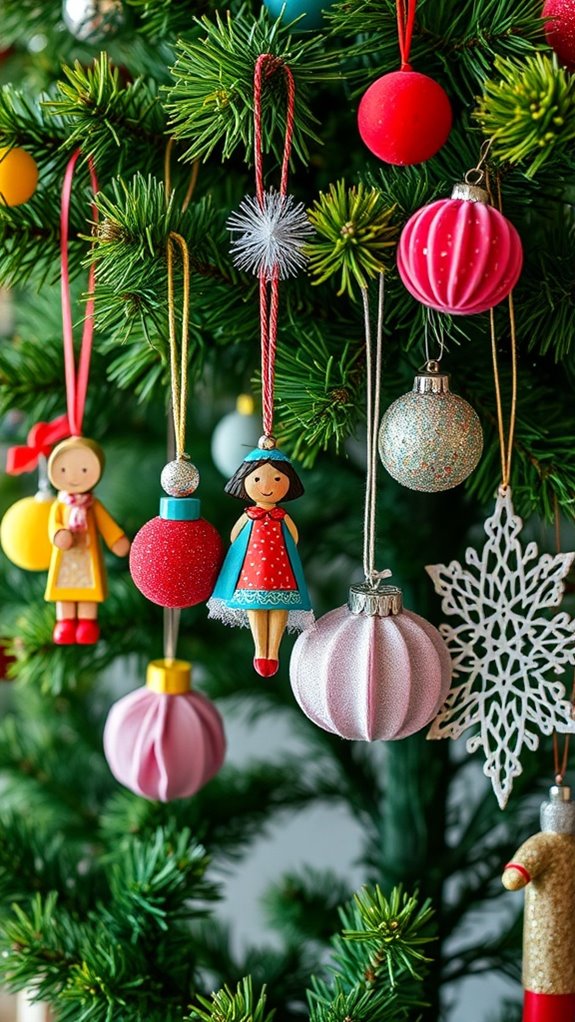 whimsical handmade christmas ornaments