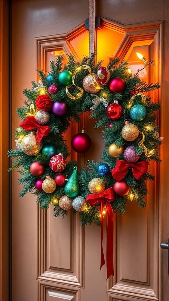 whimsical holiday wreath crafting