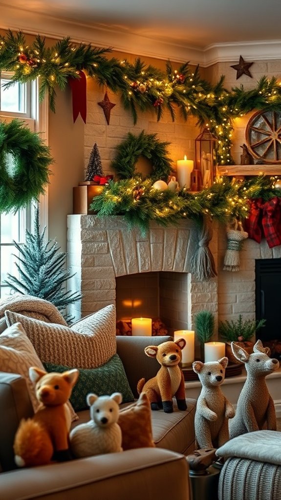 whimsical woodland animal decor