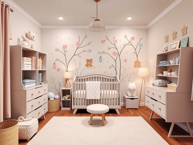 affordable tiny nursery designs