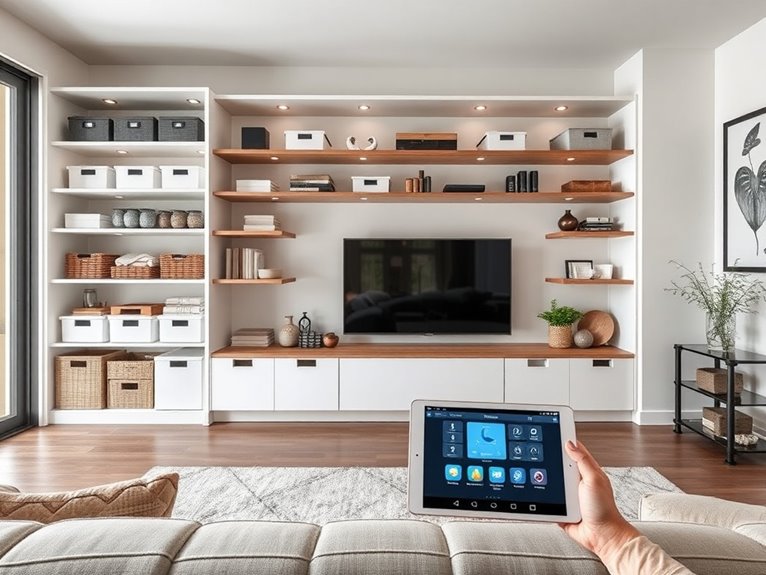app controlled home organization solutions