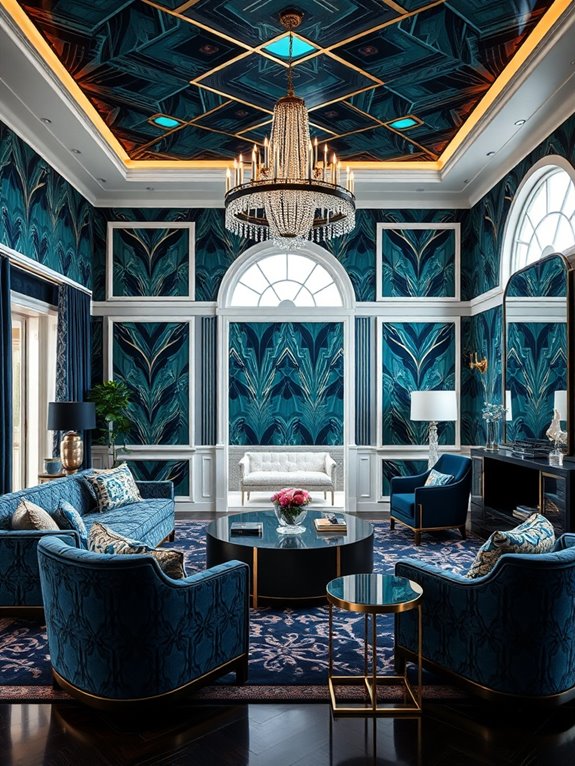 art deco home revival