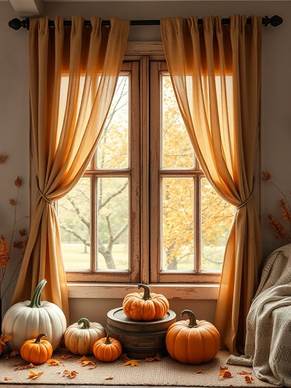 autumn inspired window treatments refresh