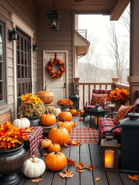 autumn oasis with personal touches