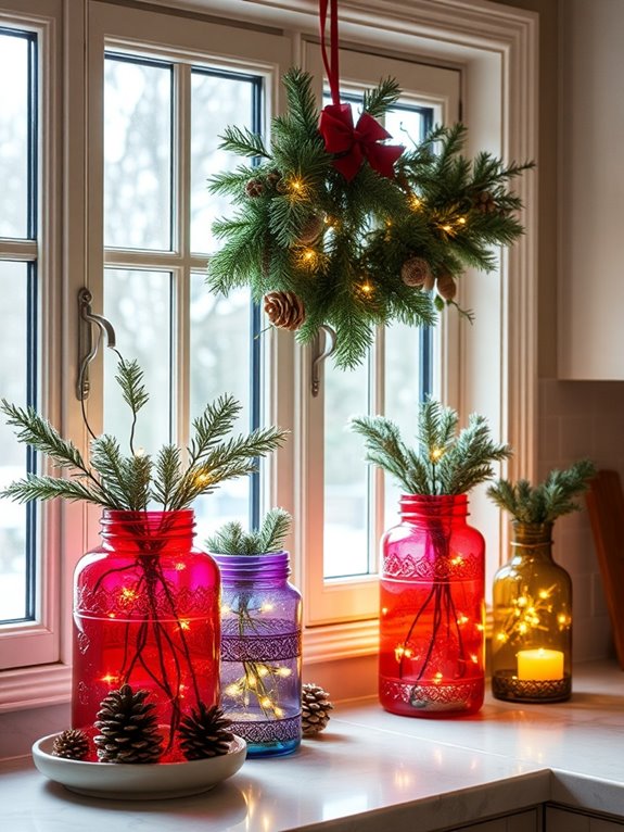 charming kitchen display jars