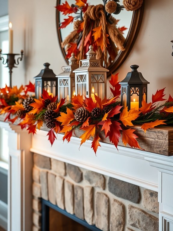 charming mantel display ideas