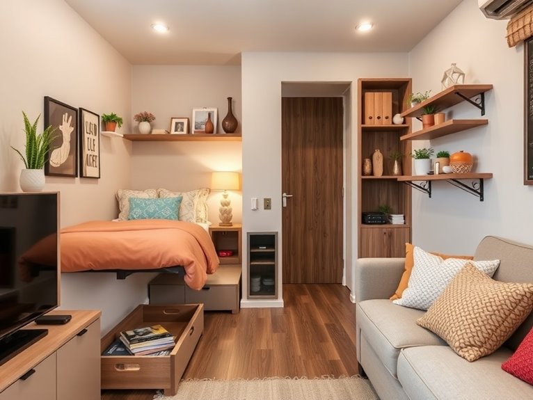 clever organization in small spaces