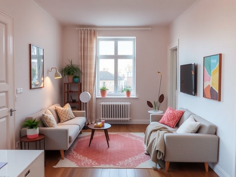 color choices for small apartments