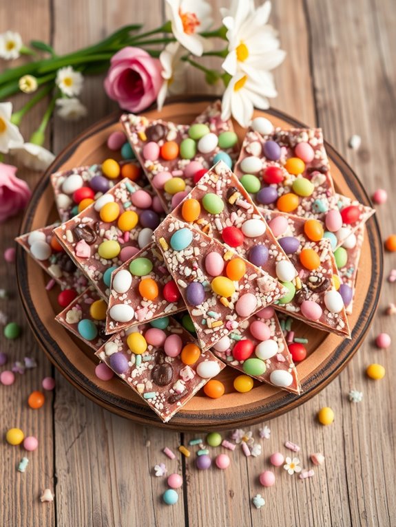 colorful jelly bean bark