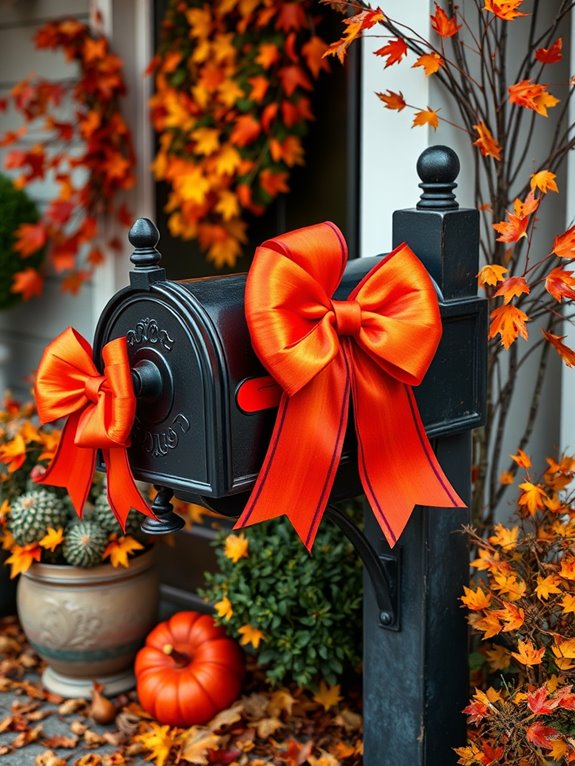 colorful ribbon bow decorations