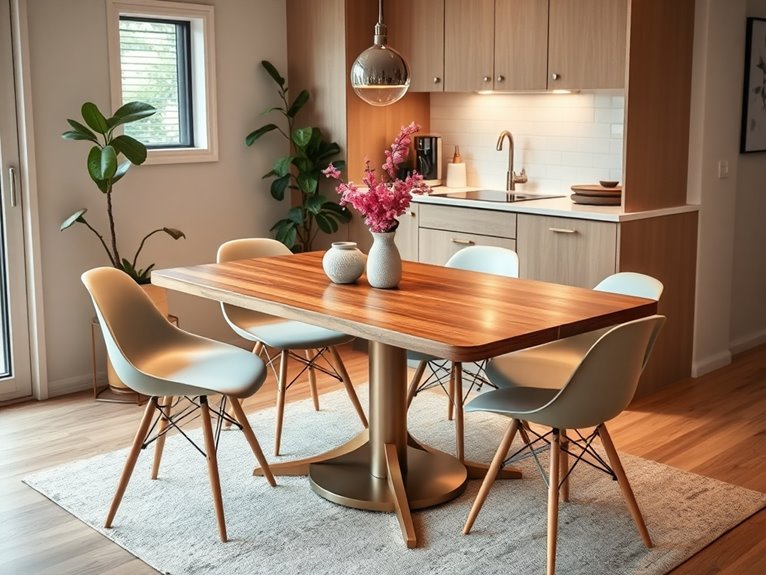 compact extendable dining tables