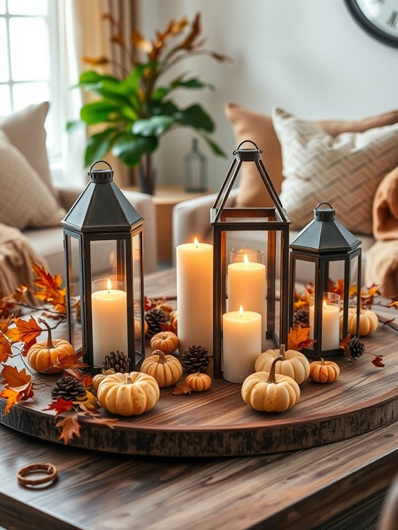 cozy ambiance with candles